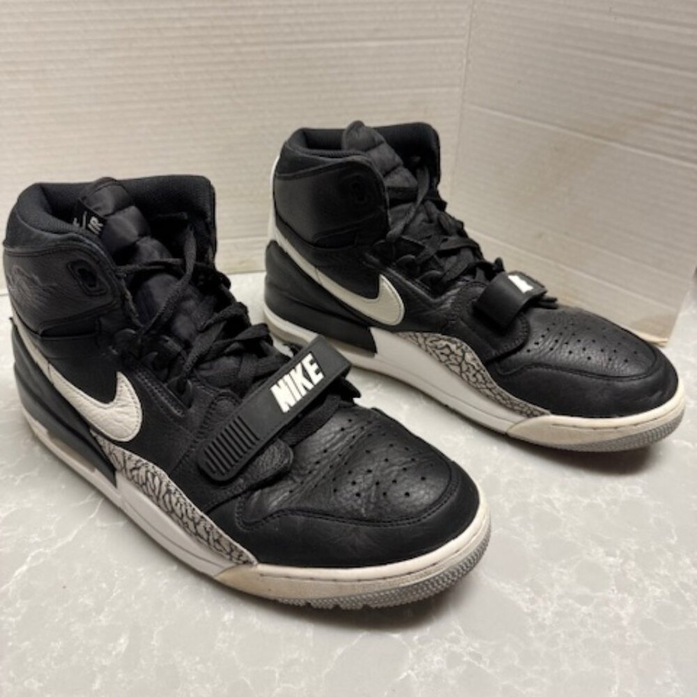 Nike Air Jordan Legacy 312 Cement Panda shoe Mens SZ 14